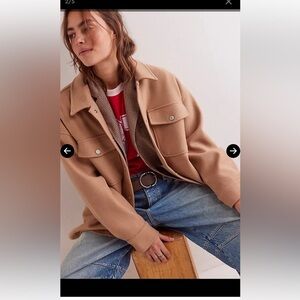 We the free Lola shirt jacket